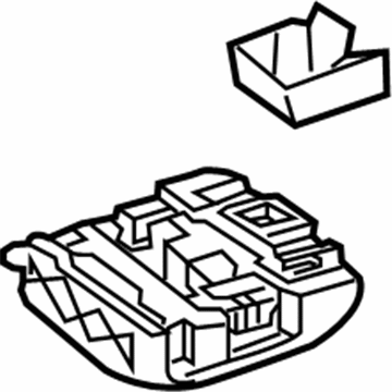 Mercedes-Benz 000-900-50-08-7H52 Map Lamp Assembly