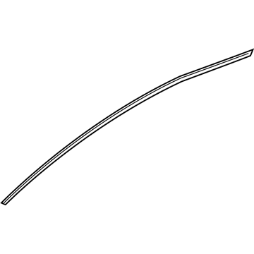 Mercedes-Benz 222-698-95-00 Window Trim