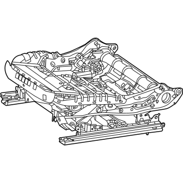 Mercedes-Benz EQE 350+ Power Seat Switch - 000-910-85-11