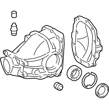 Mercedes-Benz 230-350-58-14-80 Differential Assembly