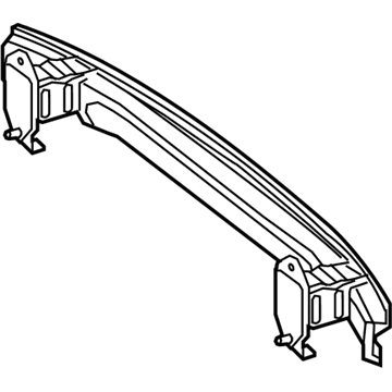 Mercedes-Benz 253-610-21-01 Impact Bar