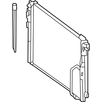 Mercedes-Benz 099-500-12-54 Condenser Assembly