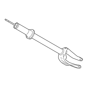 2017 Mercedes-Benz GLE63 AMG S Shock Absorber - 166-323-24-00