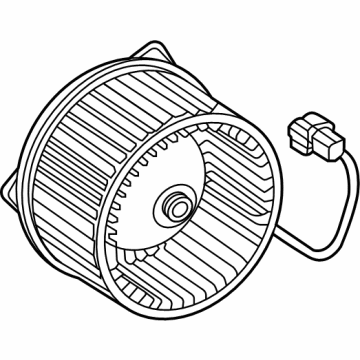 Mercedes-Benz GLE450 Blower Motor - 099-906-99-02