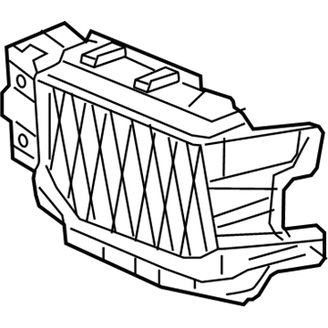 Mercedes-Benz 463-885-05-22 Air Inlet Grille