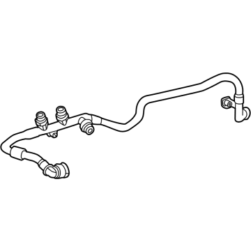 2023 Mercedes-Benz EQS 450+ SUV Coolant Pipe - 297-501-23-01