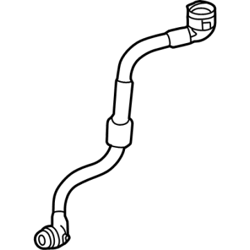 Mercedes-Benz 297-501-57-00 Reservoir Hose