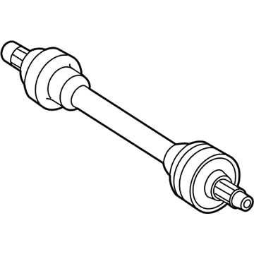 Mercedes-Benz 221-350-56-02 Axle Assembly