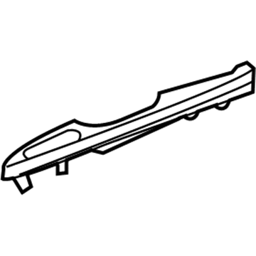 Mercedes-Benz 211-720-06-28-9C09 Armrest