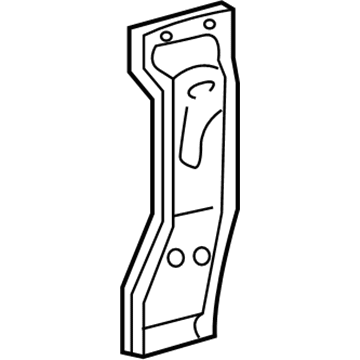 Mercedes-Benz 203-735-00-41 Pull Handle Bracket