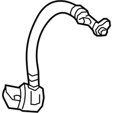 Mercedes-Benz 207-830-39-15 Suction Line