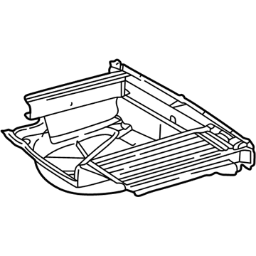 1997 Mercedes-Benz E420 Floor Pan - 210-610-06-61