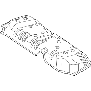 Mercedes-Benz 254-682-88-02 Heat Shield