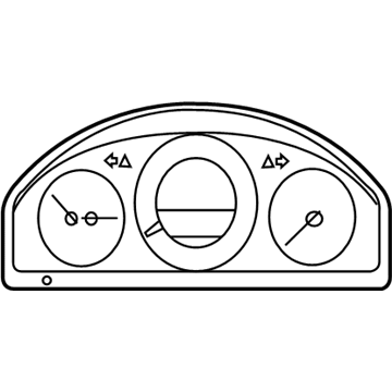 2010 Mercedes-Benz GLK350 Instrument Cluster - 204-900-46-07