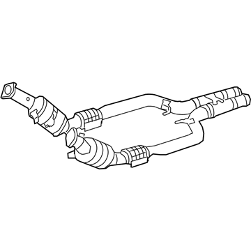 Mercedes-Benz 217-490-10-81-80 Catalytic Converter