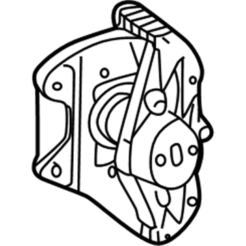 2004 Mercedes-Benz S55 AMG Brake Caliper - 002-420-68-83