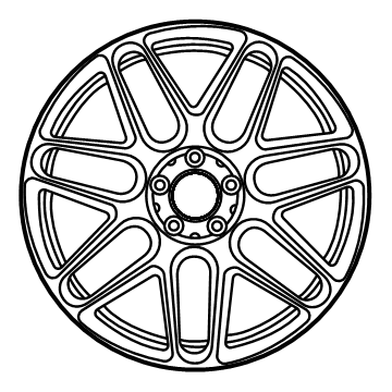 Mercedes-Benz 177-401-24-00-7X71 Wheel