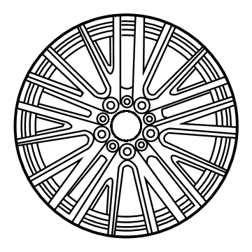 Mercedes-Benz 177-401-06-00-7X21 Wheel