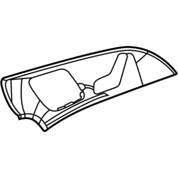 Mercedes-Benz 167-720-57-05 Trim Panel