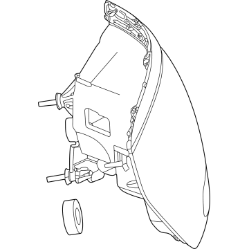 Mercedes-Benz 167-906-30-07 Tail Lamp Assembly