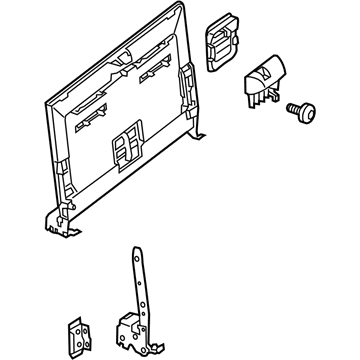 Mercedes-Benz 212-680-05-02-7L00 Seat Back Frame