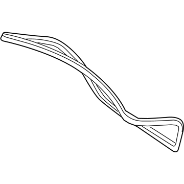 Mercedes-Benz 222-750-04-00 Weatherstrip