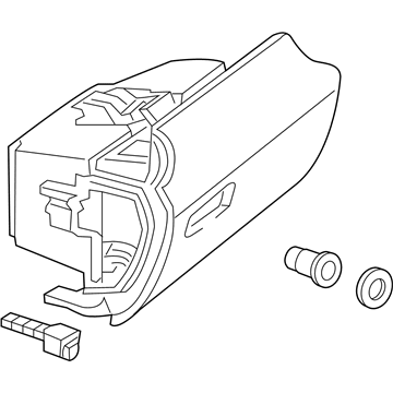 2015 Mercedes-Benz SLK250 Glove Box - 172-680-02-91-9H14