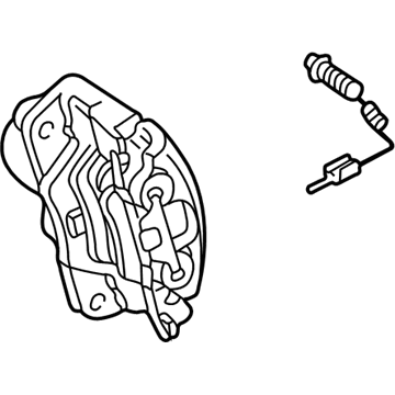 Mercedes-Benz 001-420-02-01 Caliper