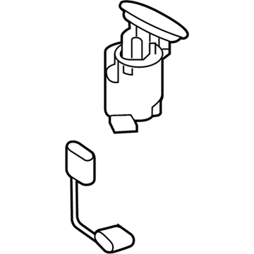 Mercedes-Benz GLK250 Fuel Pump - 204-470-12-00