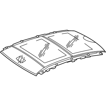 Mercedes-Benz 207-780-00-00 Sunroof Assembly