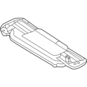 Mercedes-Benz 190-810-10-00-9H93 Sunvisor