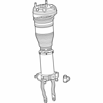 2021 Mercedes-Benz GLS580 Shock Absorber - 167-320-11-03