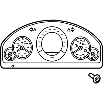 Mercedes-Benz 212-900-21-14-80 Instrument Cluster