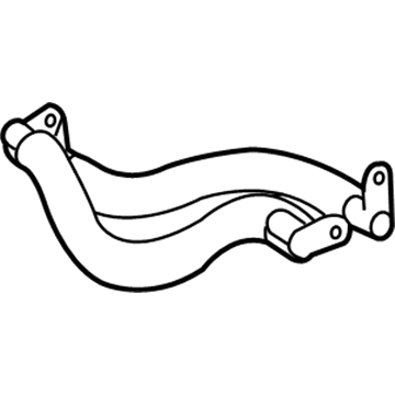 Mercedes-Benz 203-540-01-31 Negative Cable