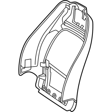 Mercedes-Benz 297-910-33-06-8U04 TRIM, SEAT BOX