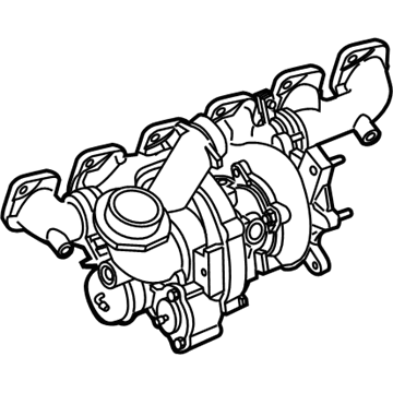 Mercedes-Benz SL65 AMG Turbocharger - 275-090-21-80-80