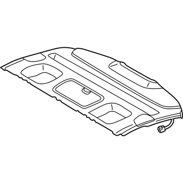 Mercedes-Benz 220-690-19-49-9C07 Package Tray