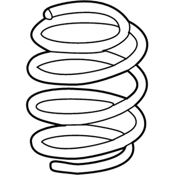 Mercedes-Benz 204-321-42-04 Coil Spring