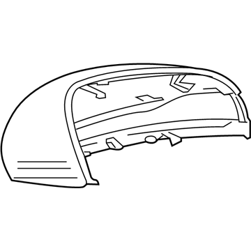 Mercedes-Benz GLA35 AMG Mirror Cover - 099-811-01-00-9775