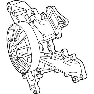 2015 Mercedes-Benz GLK350 Water Pump - 276-200-13-01-87