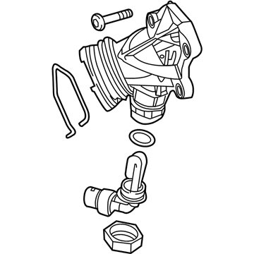 2016 Mercedes-Benz GL450 Coolant Pipe - 276-200-02-56