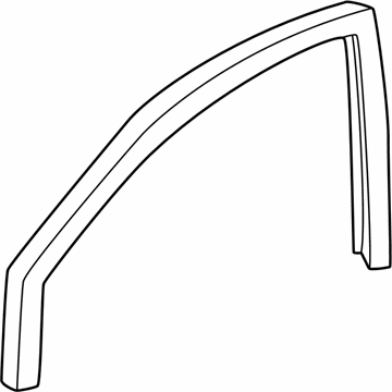 Mercedes-Benz C280 Window Channel - 203-725-01-25