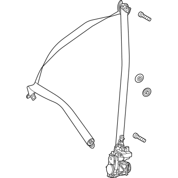 Mercedes-Benz 167-860-17-02-9C94 Lap & Shoulder Belt