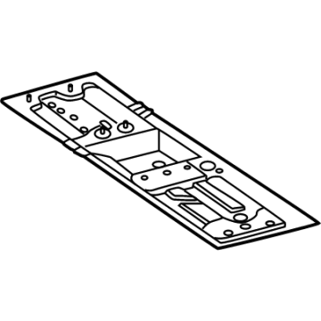 Mercedes-Benz 294-610-79-01 Rear Floor Pan