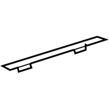 Mercedes-Benz 221-737-03-74-9051 Rear Trim