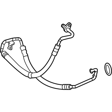 2011 Mercedes-Benz GLK350 Power Steering Hose - 204-460-43-24-64