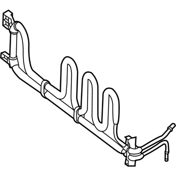 2013 Mercedes-Benz E350 Power Steering Hose - 204-460-20-24