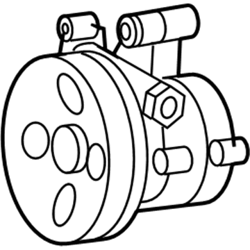 Mercedes-Benz Power Steering Pump - 006-466-45-01-80