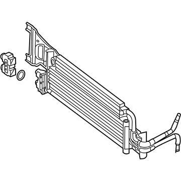 Mercedes-Benz 204-500-09-01-64 Oil Cooler