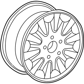 Mercedes-Benz 210-401-12-02-80 Wheel